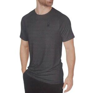 NEW Spyder Active Men's XL Short Sleeve Gray Performance Shirt